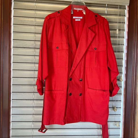 Jacket, trench coat look back. - Picture 6 of 8